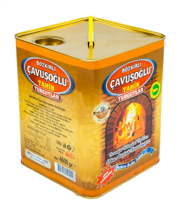 Odun Ateşinde Karafırında Çifte Kavrulmuş Kepekli Bozkır Tahini 4600g