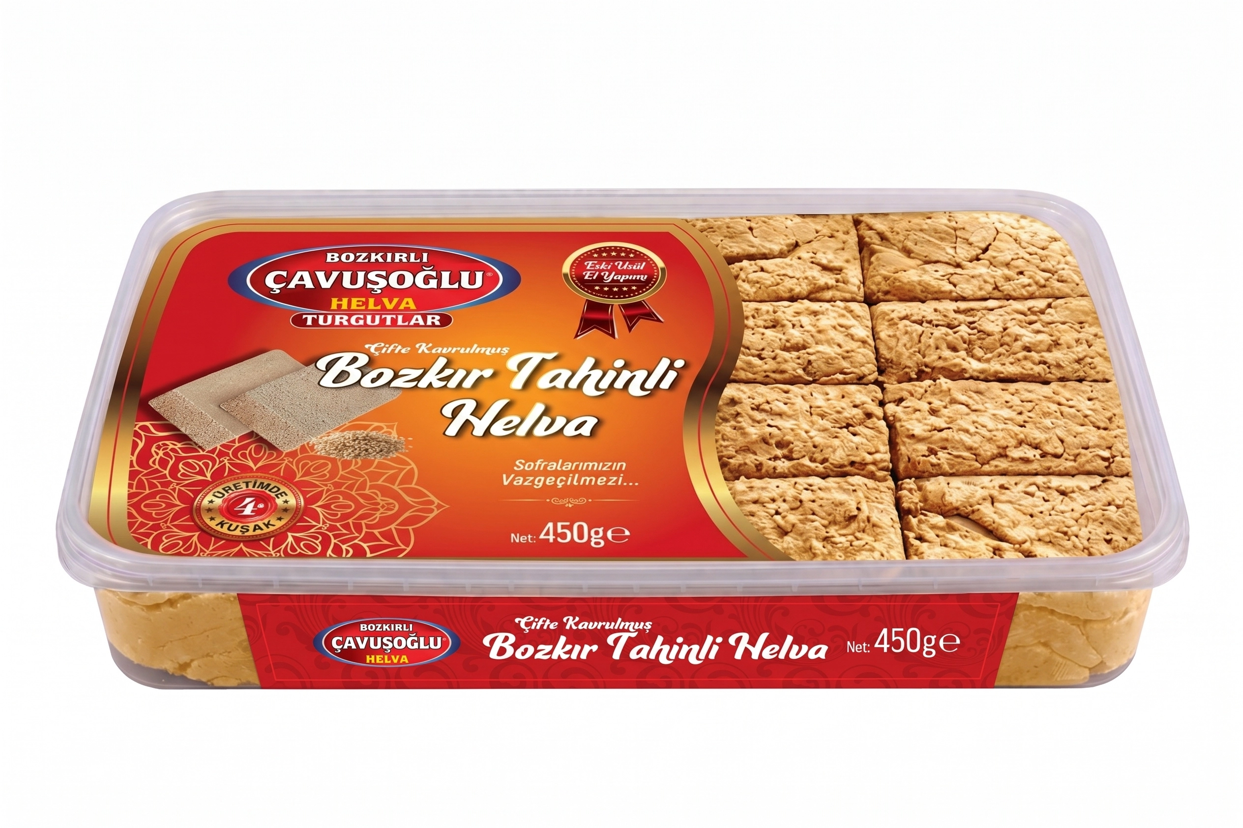 Çavuşoğlu Bozkır Tahinli Helva 450g