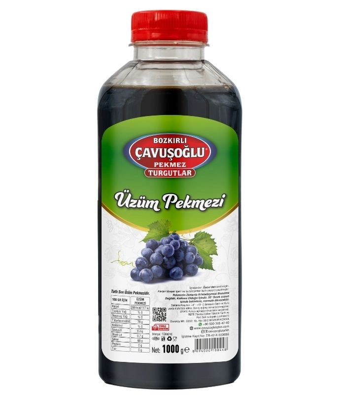 Çavuşoğlu Üzüm Pekmezi 1000g