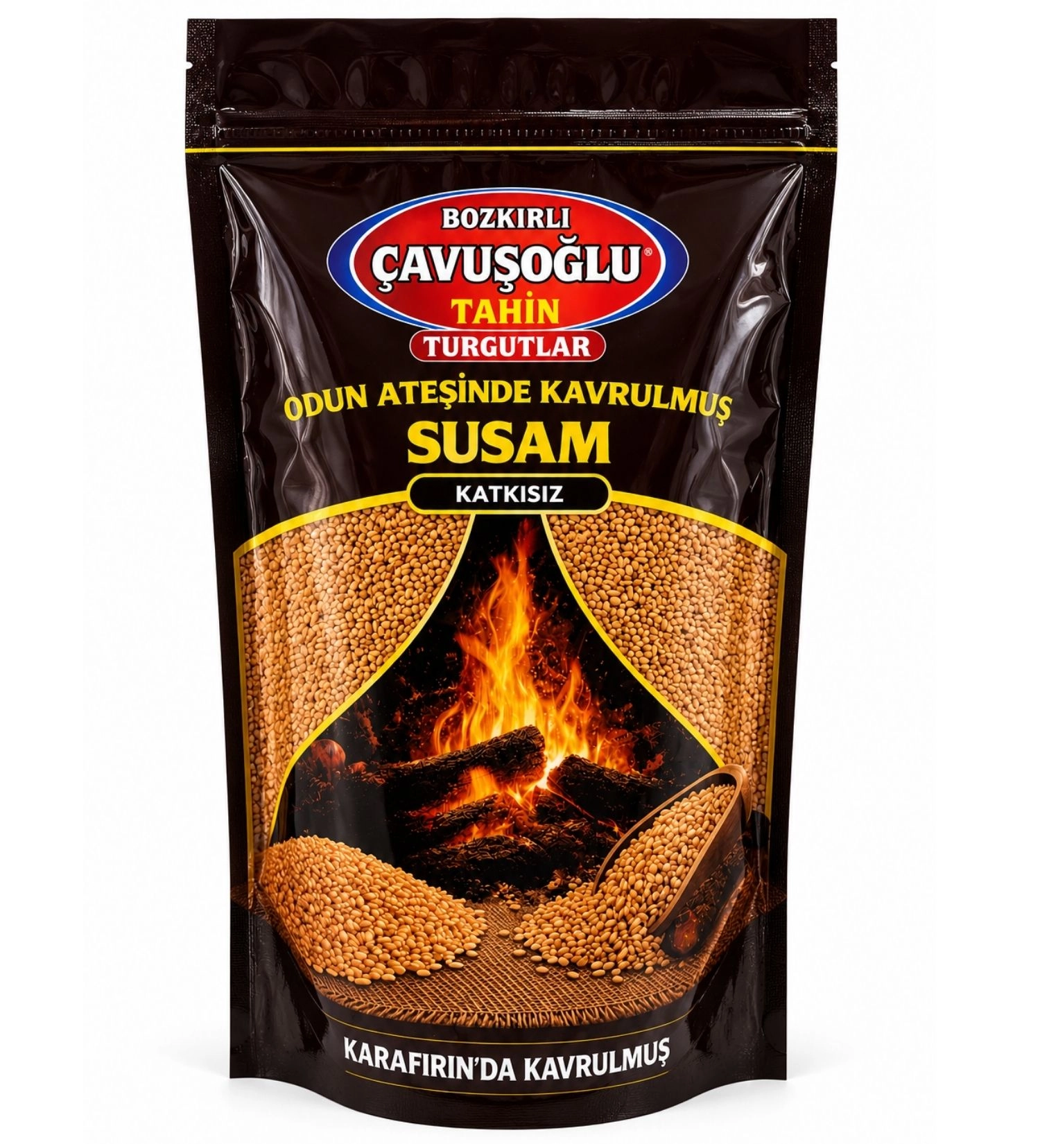 Odun Ateşinde Kavrulmuş Simitlik Susam 1 Kg