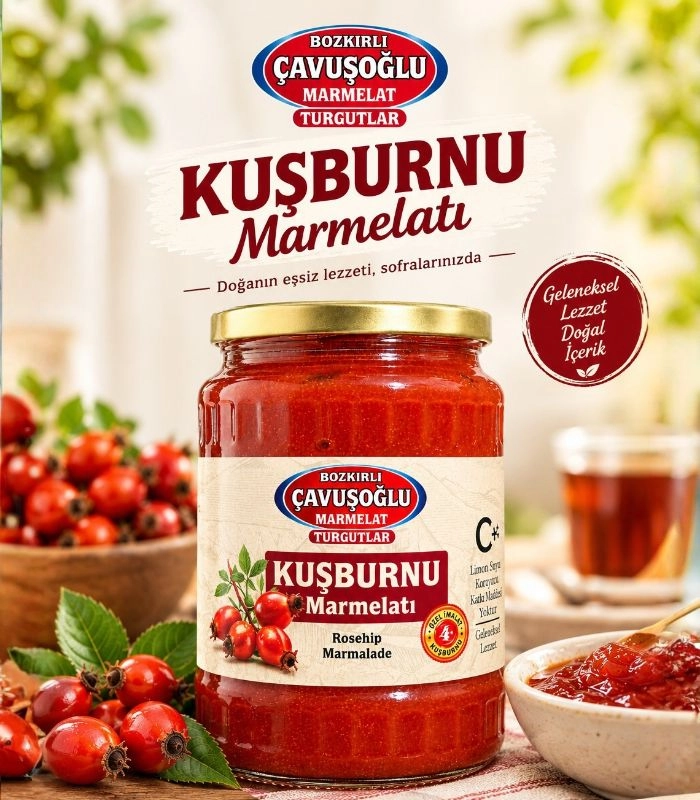 Kuşburnu Marmelatı 650g