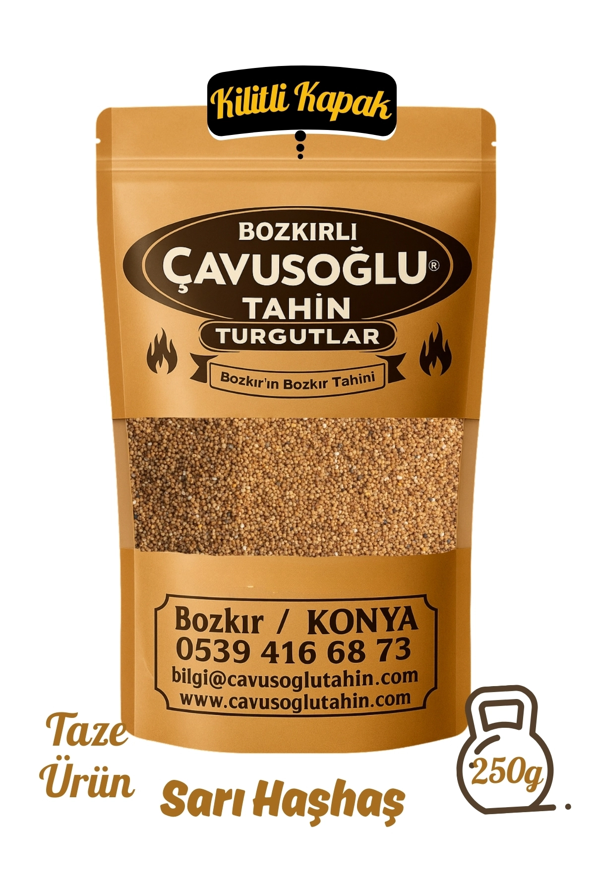 Afyon Sarı Haşhaş 250g