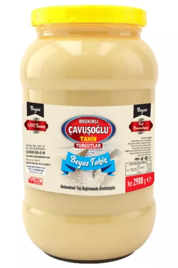 Tek Kavrulmuş Beyaz Tahin 2900g