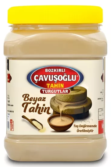 Tek Kavrulmuş Beyaz Tahin 930g
