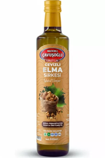 Cevizli Elma Sirkesi Doğal Fermantasyon 500ml