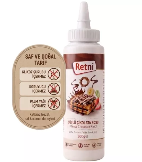 Sütlü Çikolata Sosu 300g