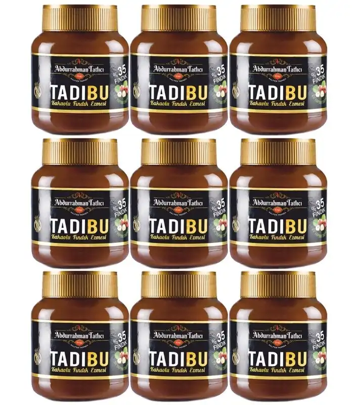 Abdurrahman Tatlıcı Tadıbu Fındık Kreması 330g x 9